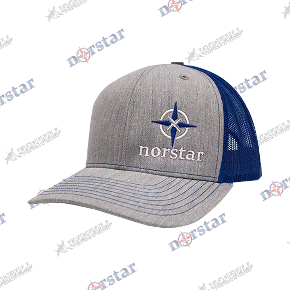 Norstar Hat - Heather Grey / Royal Blue - Shop All